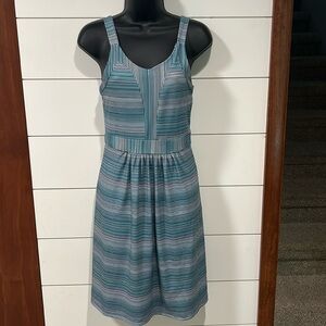 Striped sports dress by Tehama sz M